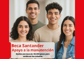 Beca Apoyo a la Manutención 2025, Santander Universidades